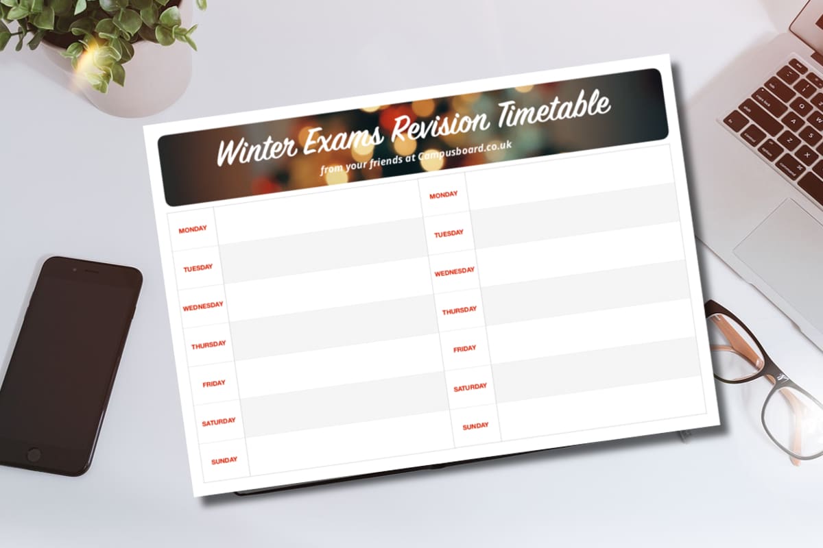 Essential Exam Planners To Help You With Revision This Winter
